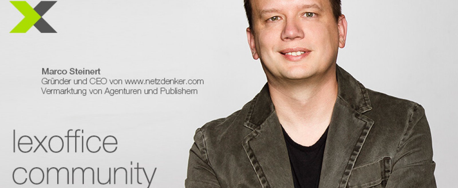 lexoffice Community: User-Interview (21) Marco Steinert von netzdenker.com
