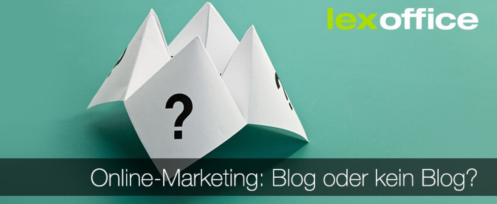 Blog oder kein Blog? Weblogs in unserer Serie zum Online-Marketing