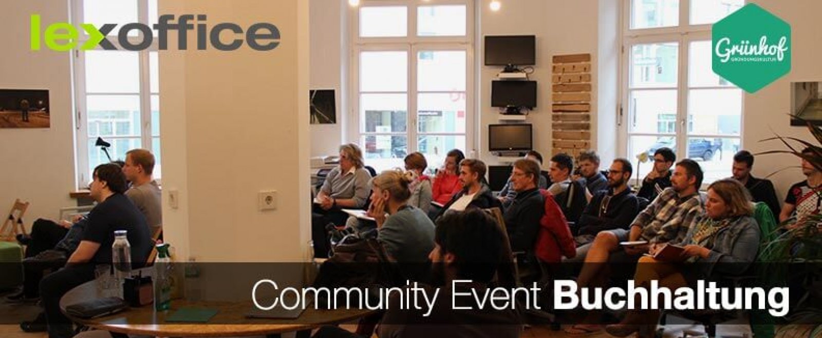 Community Event Buchhaltung: lexoffice und Grünhof in Freiburg