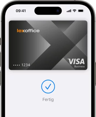 lexoffice Geschäftskonto: Einfach mit Apple Pay bezahlen