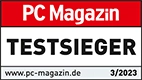PC Magazin Testsieger Rot